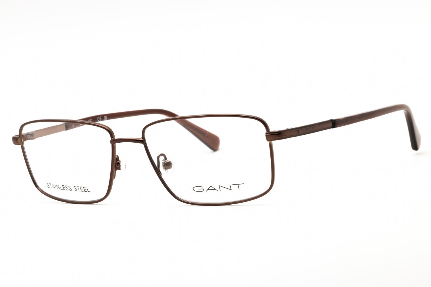 Eyeglasses-GANT-GA3299-shiny-dark-bronze-Clear-demo-lens-1.jpg