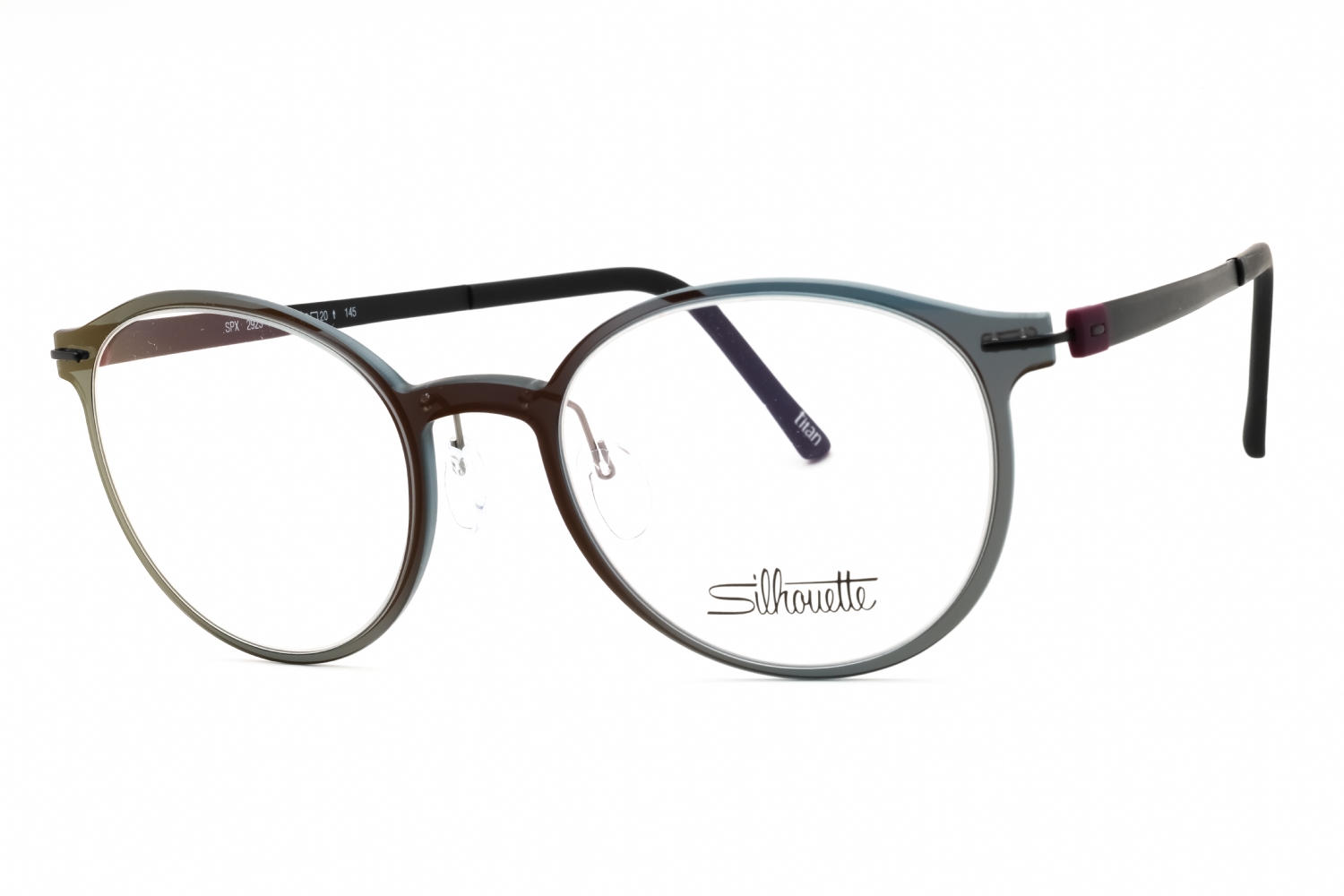 Eyeglasses-Silhouette-Infinity-View-2923-75-Anthracite-Pink-Shiny-Black-Silky-Matte-Clear-1.jpg