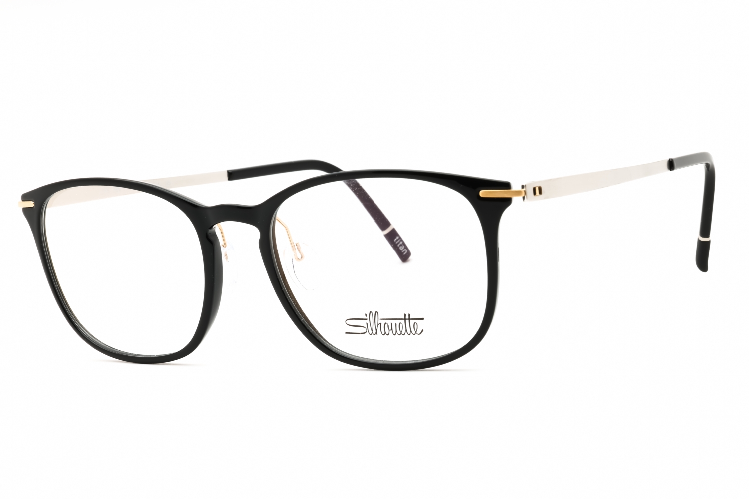 Eyeglasses-Silhouette-Momentum-Fullrim-2920-75-Black-Shiny-Titanium-Brushed-1.jpg