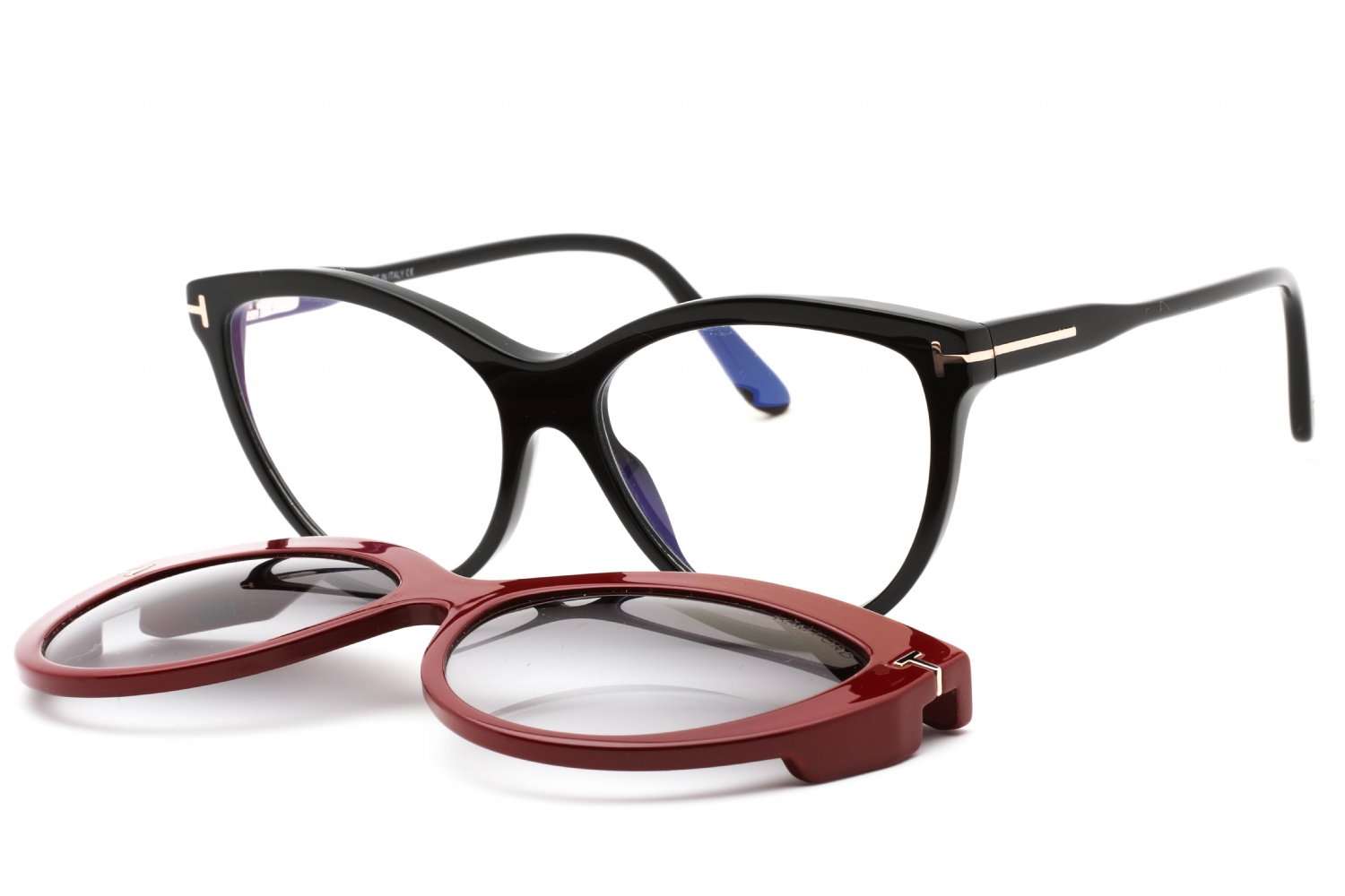 Eyeglasses-Tom-Ford-FT5772-B-shiny-black-Clear-blue-light-block-lens-1.jpg