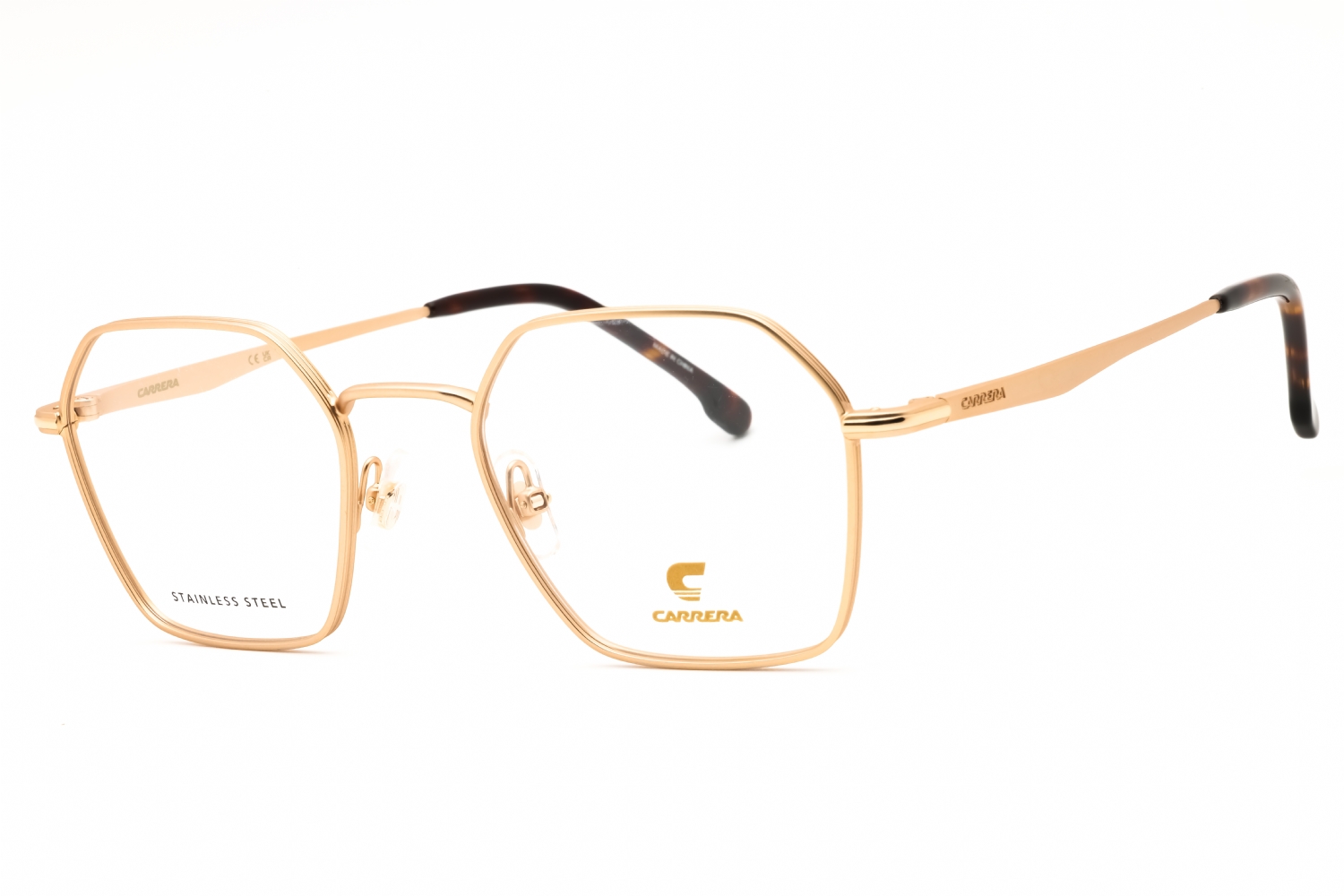 Eyeglasses-Carrera-CARRERA-335-MATTE-GOLD-clear-demo-lens-1.jpg