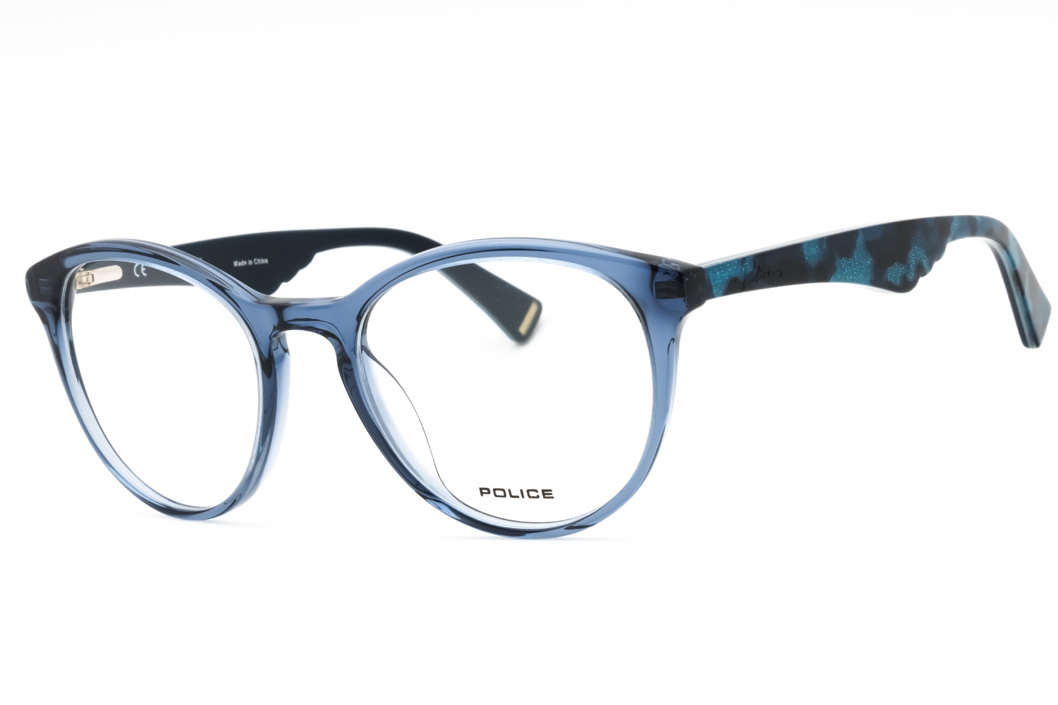 Eyeglasses-Police-VPL764-SHINY-TRANSPARENT-BLUE-clear-demo-lens-1-1.jpg