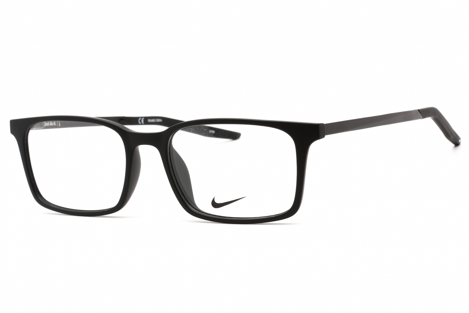 Eyeglasses-Nike-NIKE-7282-Matte-Black-Clear-Lens-1.jpg