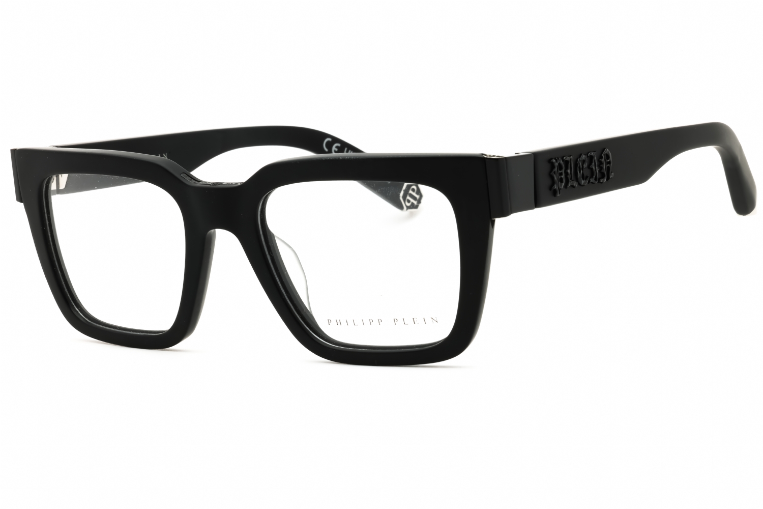 Eyeglasses-Philipp-Plein-VPP112M-MATT-BLACK-CLEAR-1.jpg
