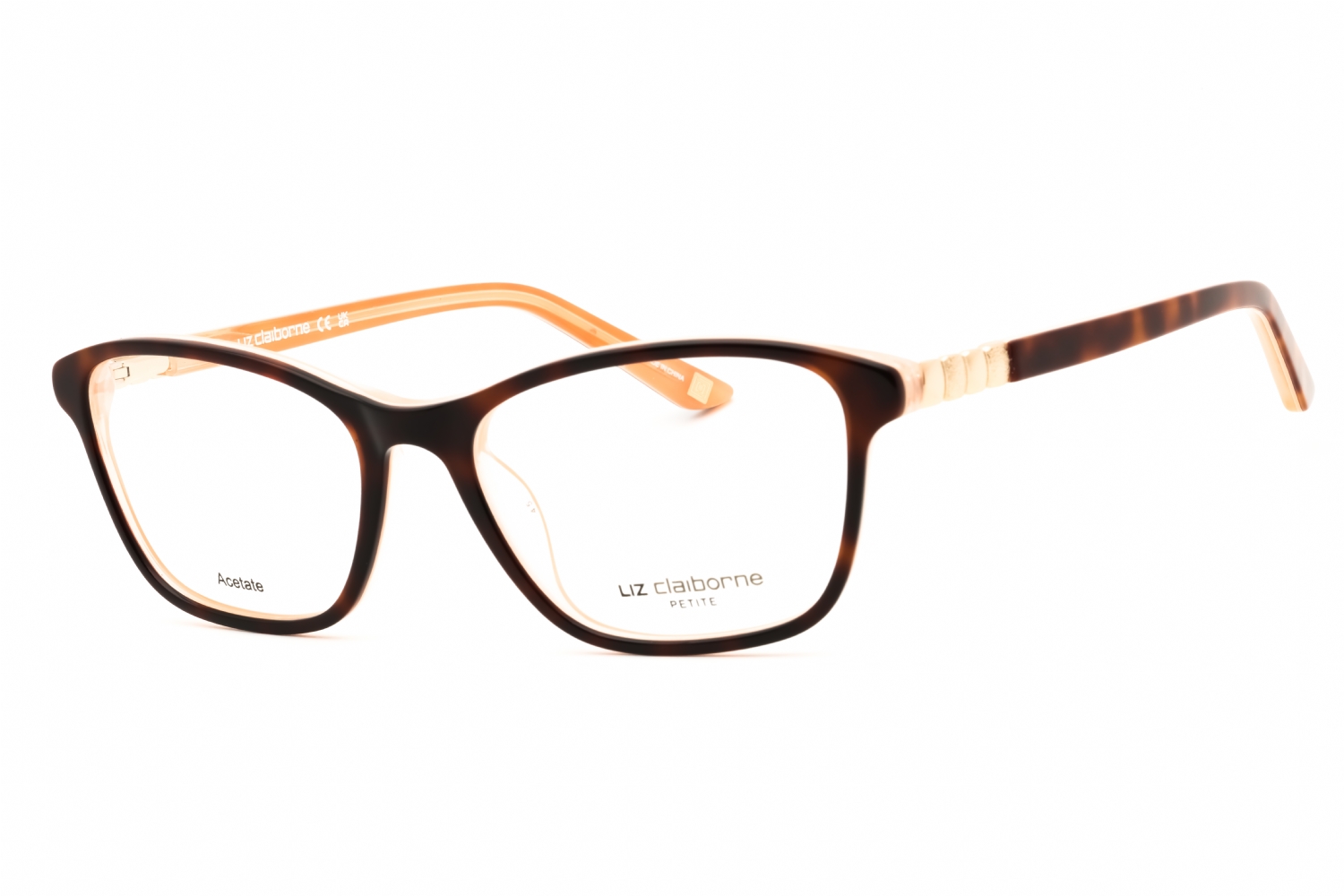 Eyeglasses-Liz-Claiborne-L-443-Havana-Peach-1.jpg