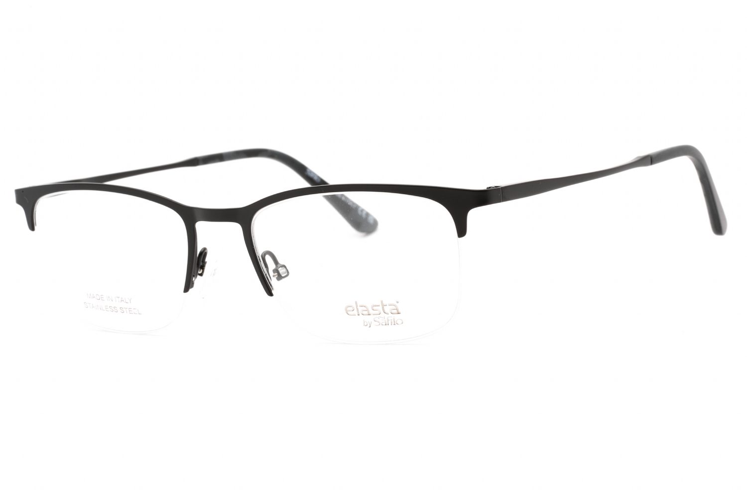 Eyeglasses-Elasta-E-7253-Matte-Black-Clear-Lens-1.jpg