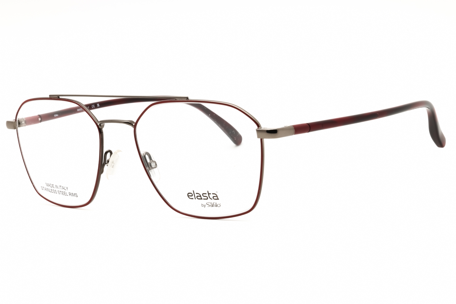Eyeglasses-Elasta-E-8001-RED-clear-demo-lens-1.jpg