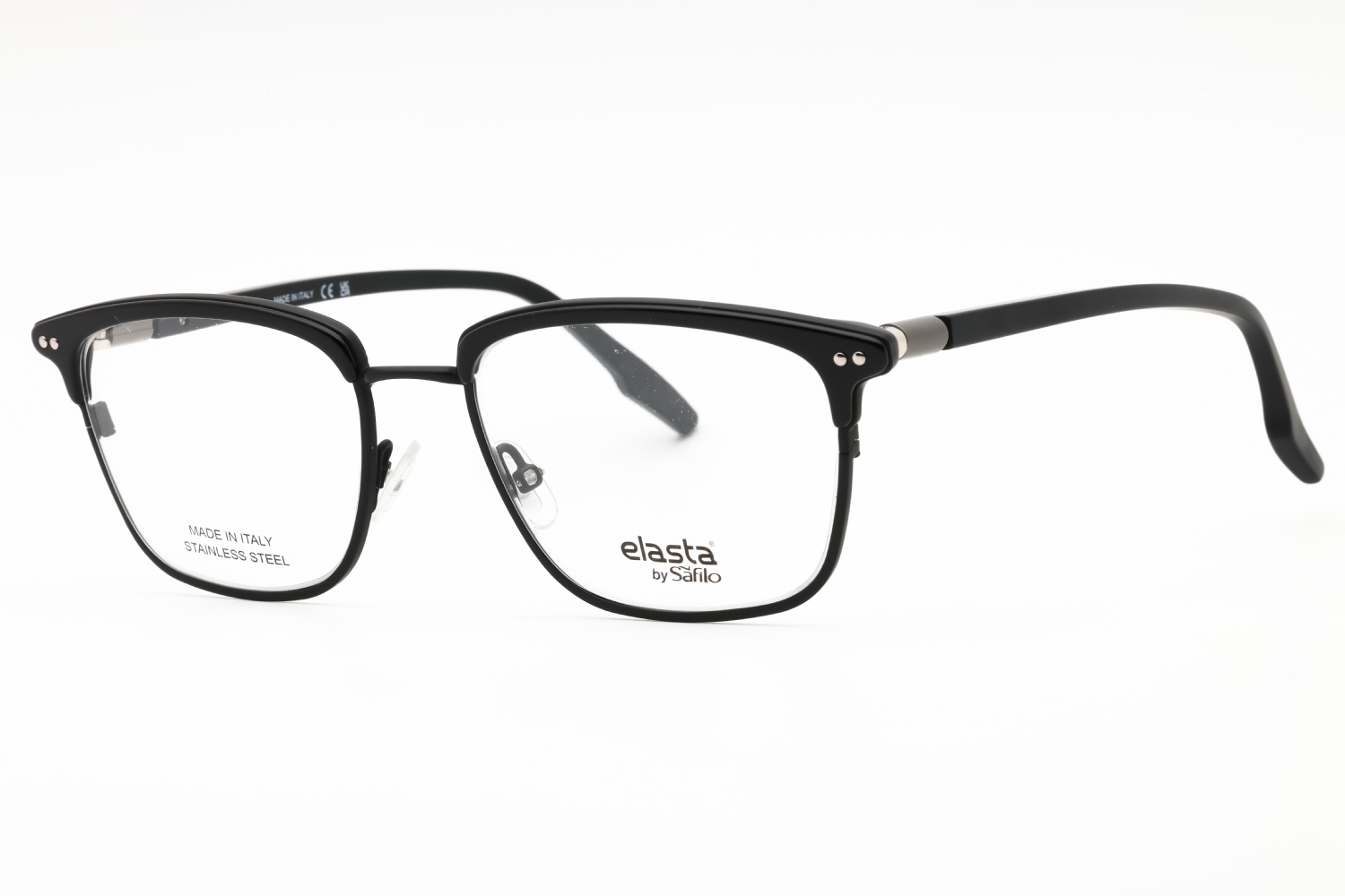 Eyeglasses-Elasta-E-8008-MTT-BLACK-Clear-demo-lens-1.jpg