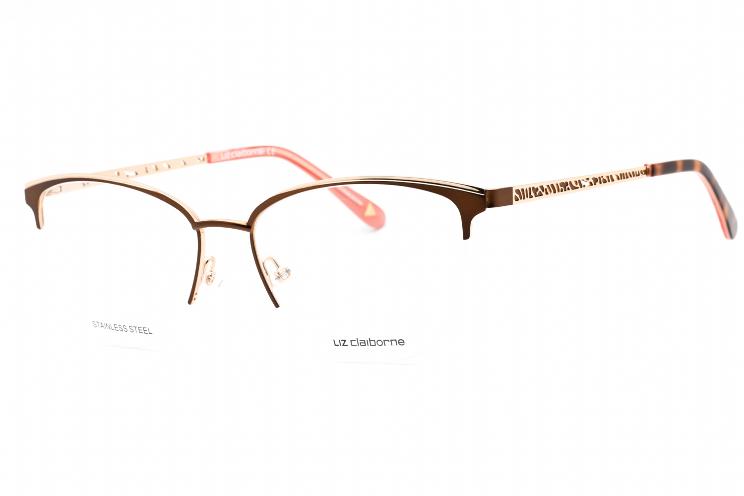 Eyeglasses-Liz-Claiborne-L-673-Brown-Clear-Lens-1.jpg