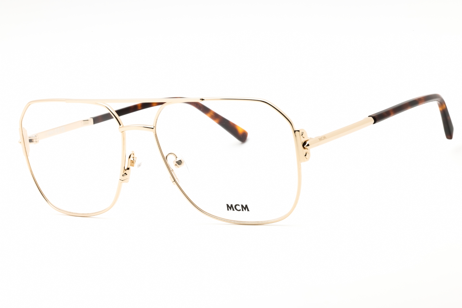 Eyeglasses-MCM-MW5007-Shiny-Pale-Gold-Dark-Havana-Clear-demo-lens-1.jpg