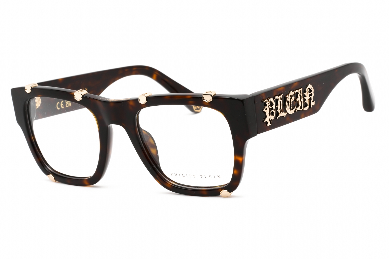 Eyeglasses-Philipp-Plein-VPP042W-Brown-Clear-Lens-1.jpg